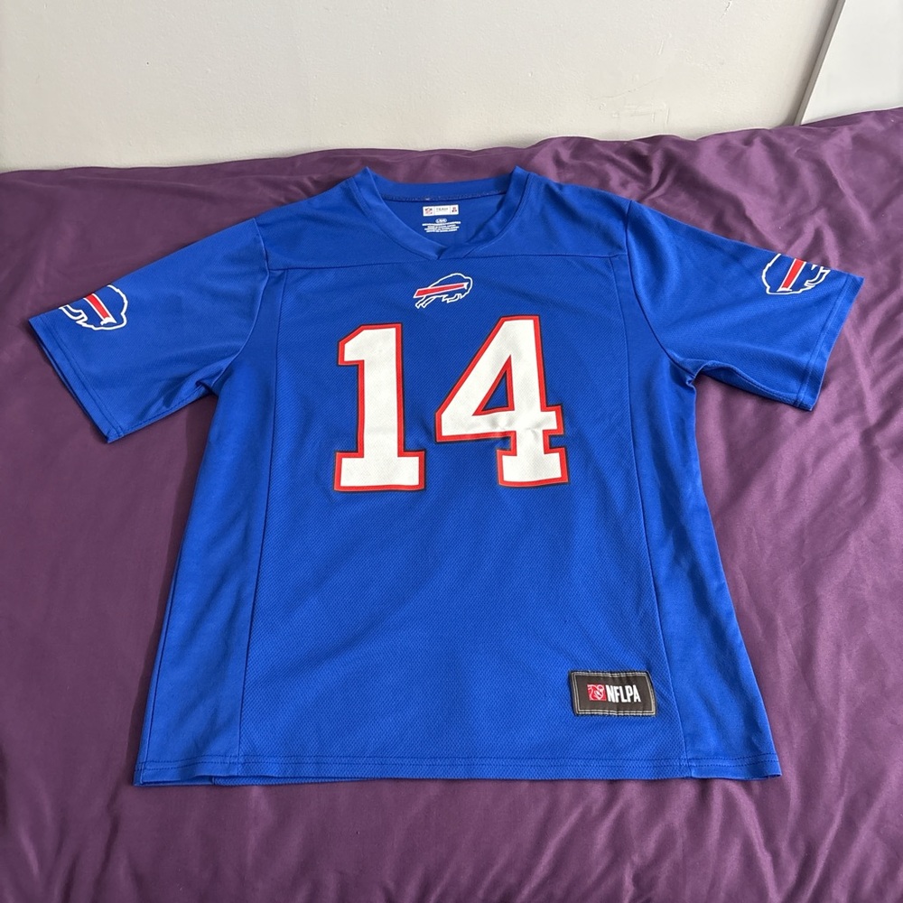 Blue NFLPA Jersey with Number 14